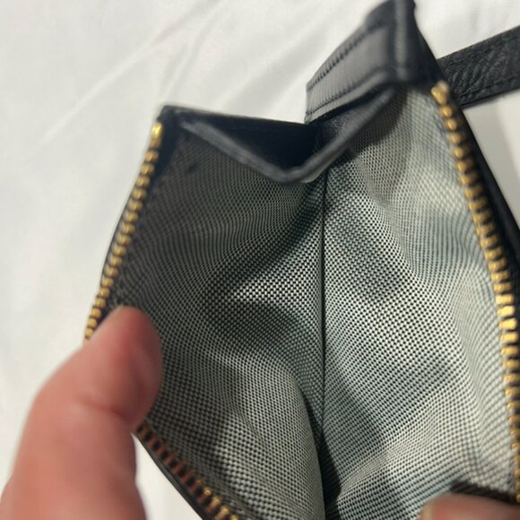 Brand New Fossil Willa Small Tab Black Wallet with a Wristlet Strap - Picture 4 of 9